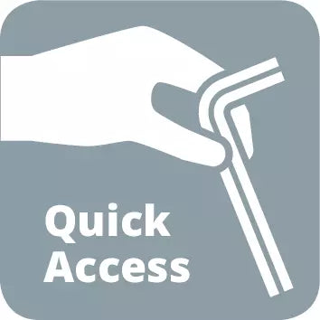 Allen key set PROSTAR 9-piece 1.5-10mm