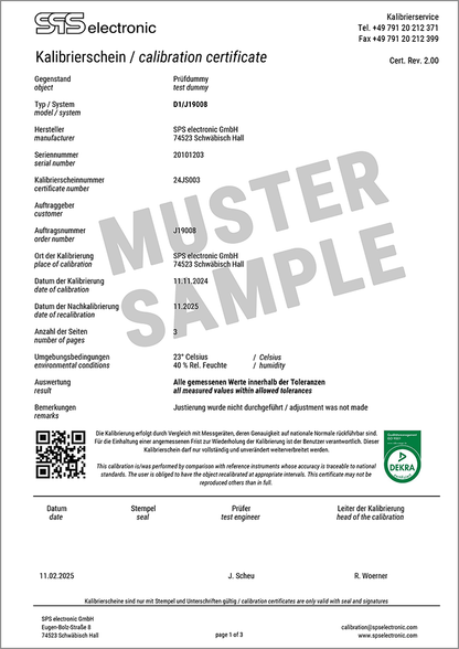 Hipot tester 5,5kV/100mA Arc detection 0-100%