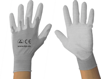 Handsker PU coated ESD str. XS