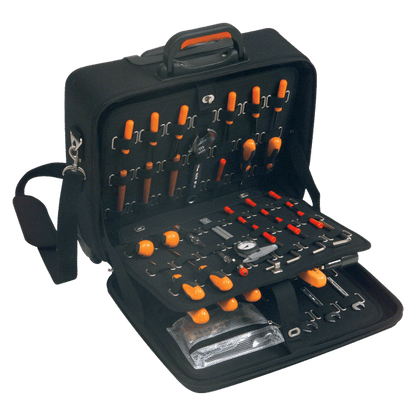 Plano tool trolley soft - 19 w. elastic holders w/tools