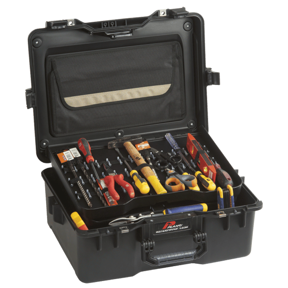 Plano PRO-værktøjskuffert vandtæt og slagfast 40x52,5x17,5cm u/værktøj