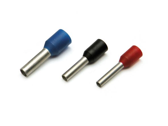 Terminalrør isoleret 6mm² - L12mm gul