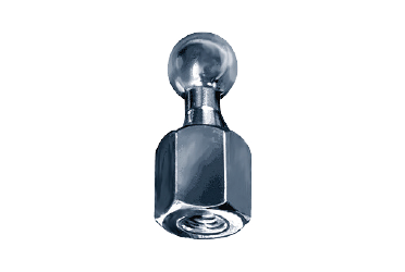 Ball bolts 45° Ø25mm x M16 internal thread