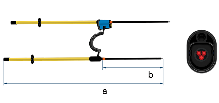 Phase comparator PGII 2-pole 20kV