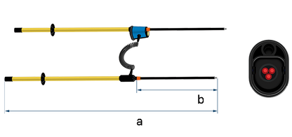 Phase comparator PGII 2-pole 20kV