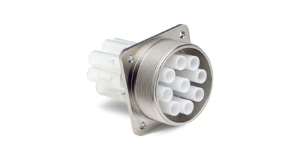 High Voltage plug BU91  (female 9 pos.) Chasis mount