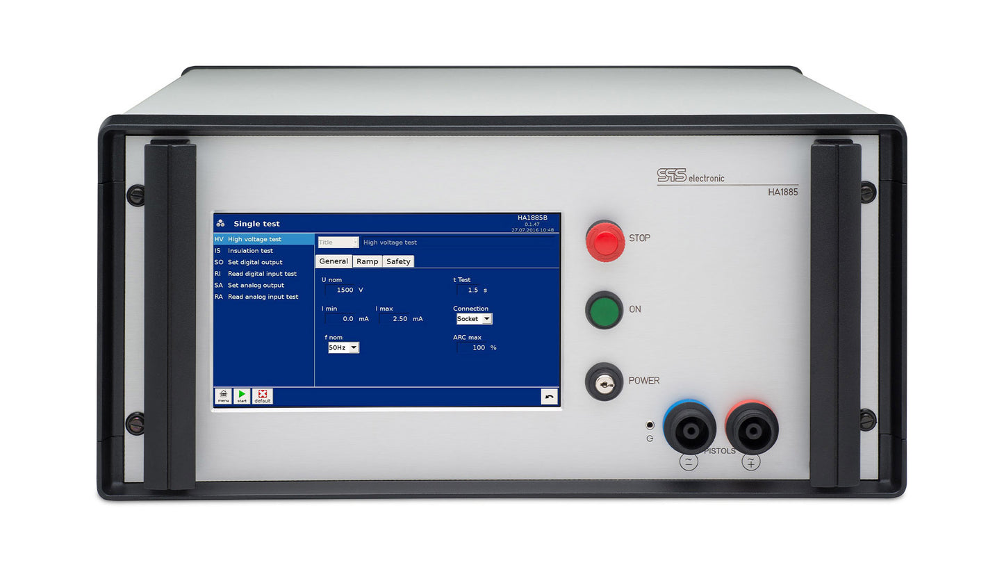 Hipot tester 5,5kV/100mA AC 6kV/100mA DC Isolation 0,1-6kV DC