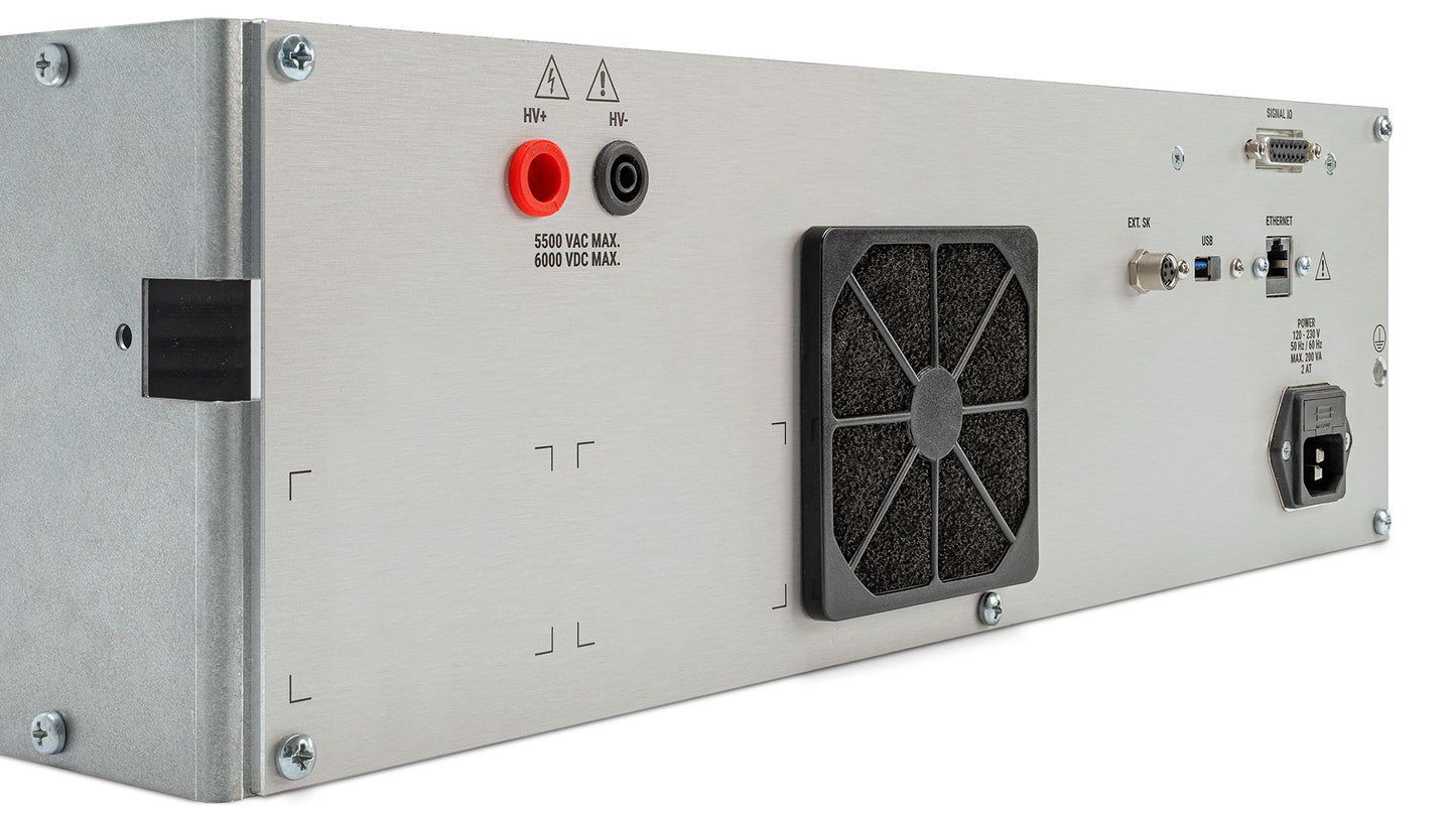 Hipot Tester 19" rack DC 100V-6kV 0-20mA/AC 100V-5,5kV 0-20mA/isolationstest DC 100V-6kV