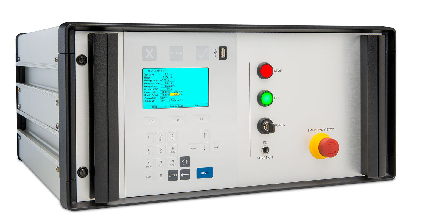 SPS Hipot sikkerhedstester 19"rack AC 100V-5,5kV 0-3mA/DC 100V-6kV 0-10mA/isolationstest DC100-6kV