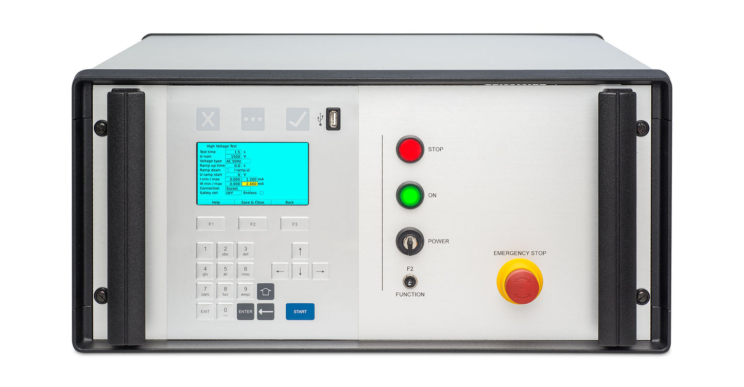SPS Hipot sikkerhedstester 19"rack AC 100V-5,5kV 0-3mA/DC 100V-6kV 0-10mA/isolationstest DC100-6kV