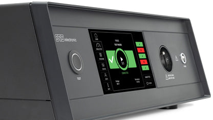 SPS Sikkerhedstester AC 100V- 5,5kV/0-20mA/DC 100-6kV/0-20mA med bøsninger 4mm