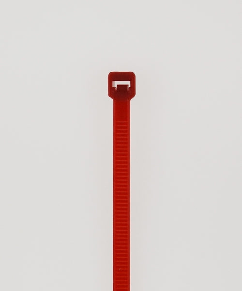 Cable tie red 4.8 x 370mm Bag w. 100 pcs.