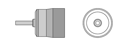 Varmluftsdyse TNR 2,5