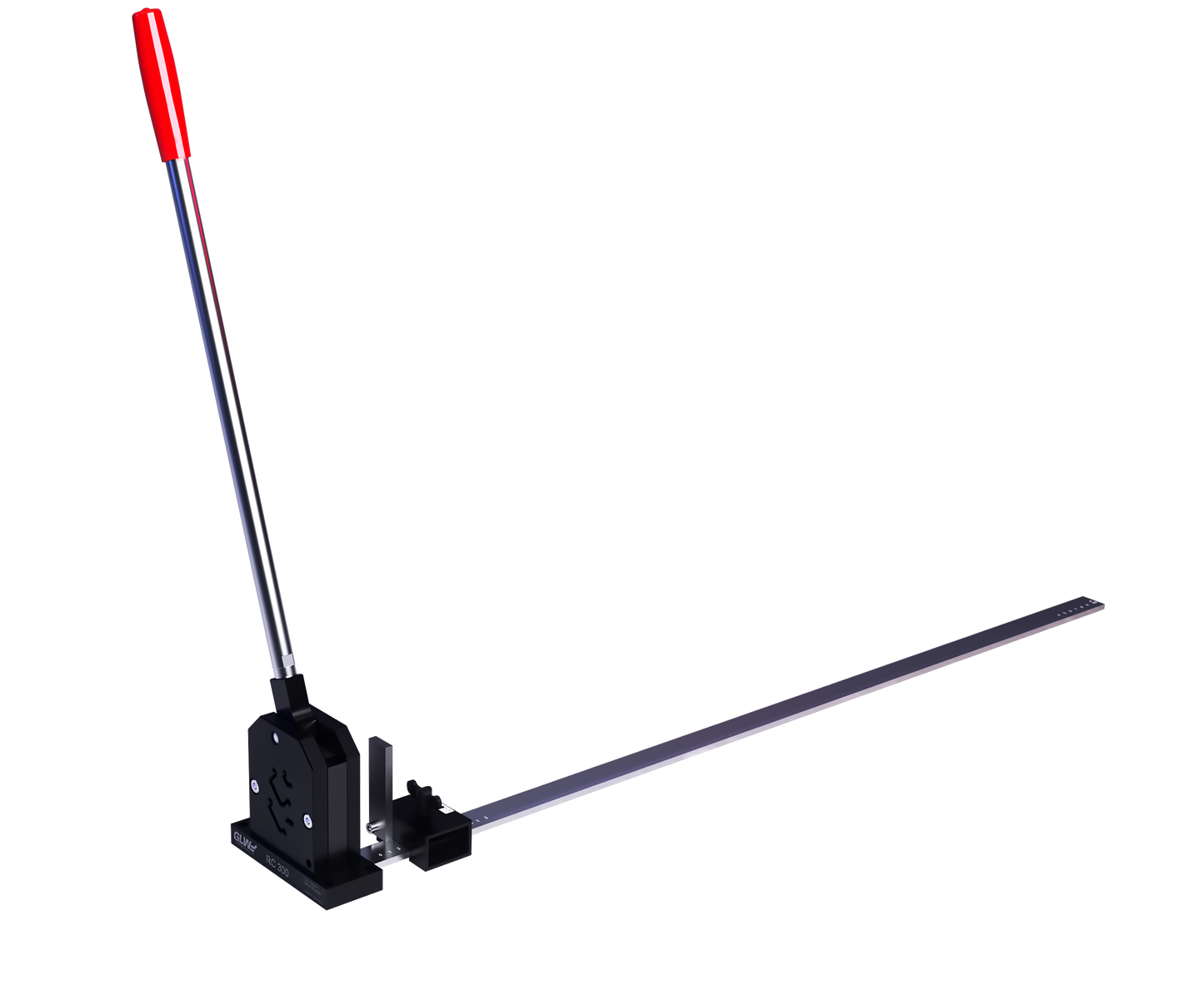 Cutting machine for DIN rails