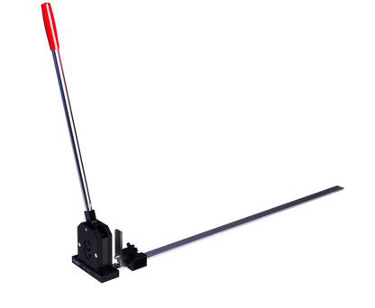 Cutting machine for DIN rails