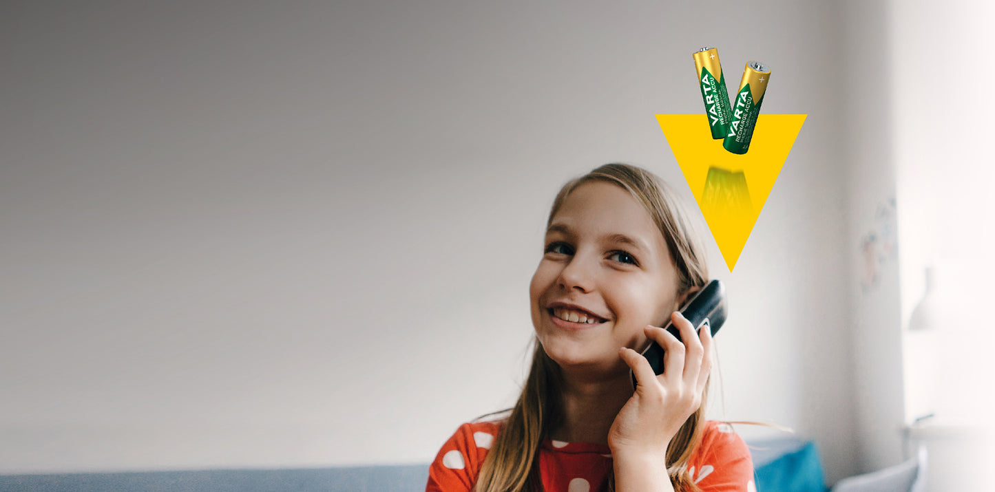 Varta Ni-MH Phone Accu AAA 1,2V 550mAh Ø10,5*44,5mm BL-2