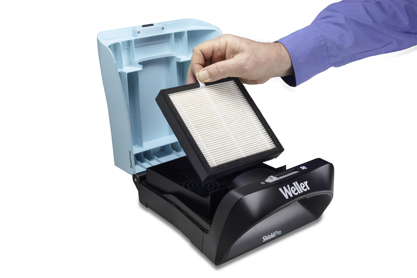 ZERO SMOG SHIELD PRO Udsugning