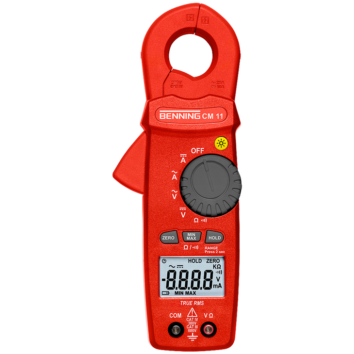 BENNING TRUE RMS AC/DC milliampere current clamp