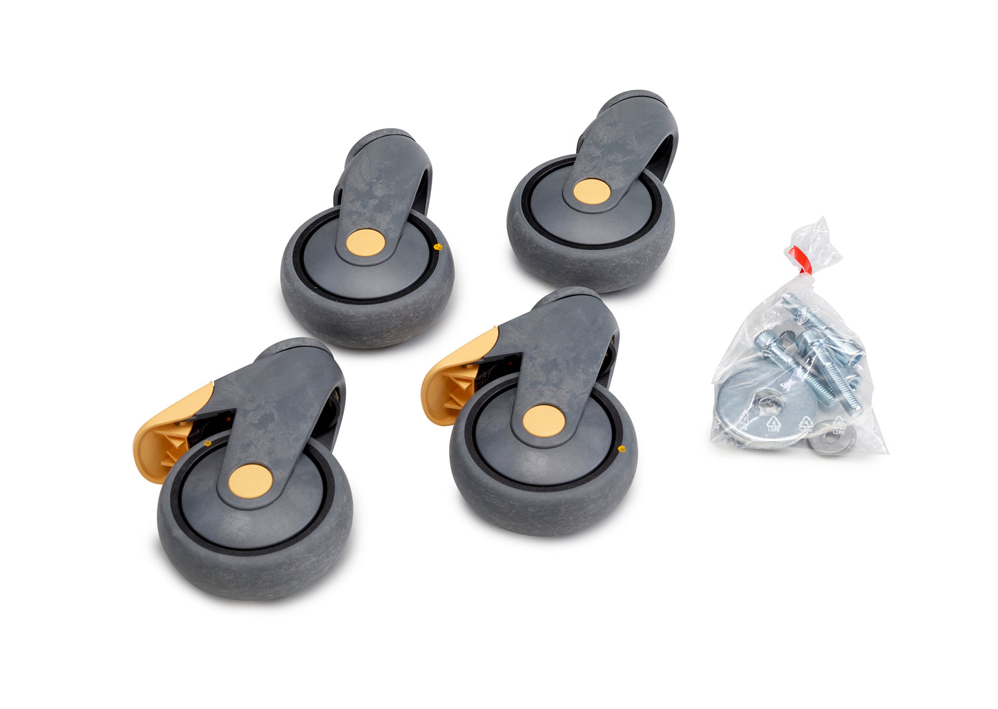 Castor set ESD  Ø100mm