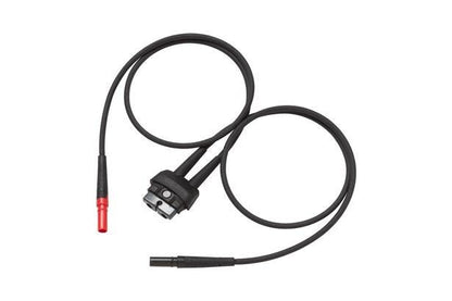 Fluke T5 RLS reserve testledning sæt med sort kabel og røde samt sorte stikspidser.