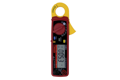 Mini clamp ammeters 200A AC/DC 400V AC/DC – 0.1-400 Ohm CAT II/600 V