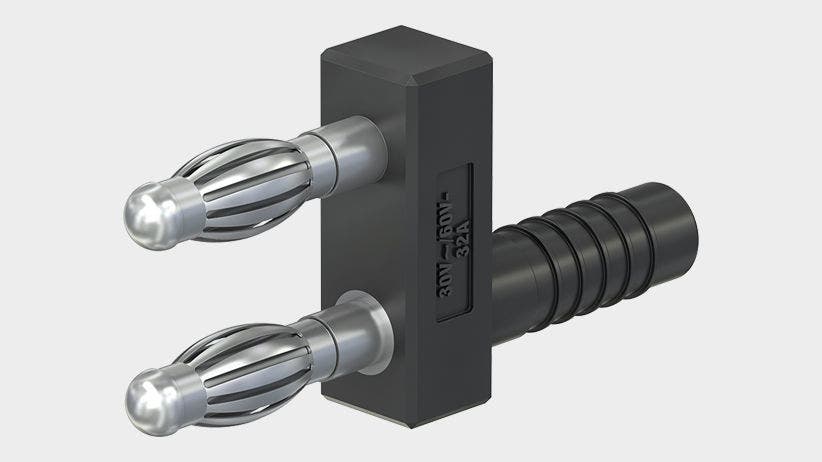 Connection plug KS4-14LA/A black 30V AC/60V DC - 32A