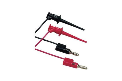 Testledninger m/mini krog prob 30V AC / 60V DC 3A
