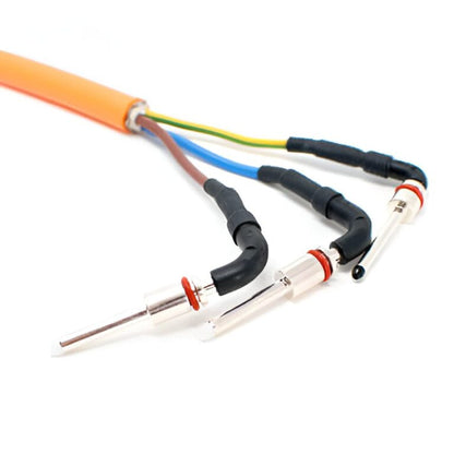 Krympeslange 25,4mm sort (2:1) 30m