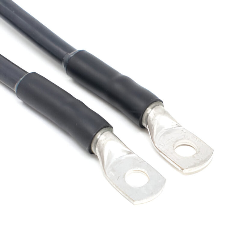 Krympeslange m/lim 4,5mm 3:1 sort 1,22m