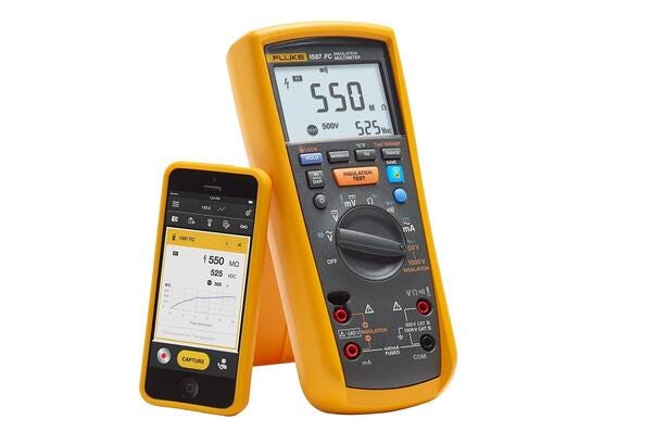 Multimeter digi. m/isol. Test CATIII 1000V - CATIV 600V