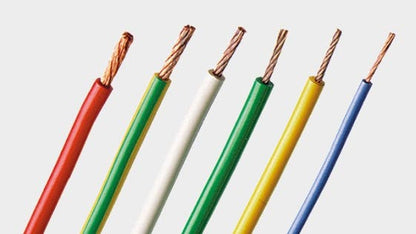 Ledning 100m FLEXI-1V 0,75 Rød
