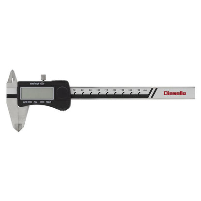Digital Caliper 0-150 mm x 0.01 mm, jaw width 40 mm