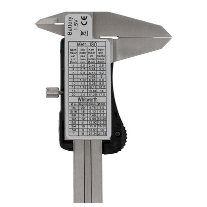 Digital Caliper 0-150 mm x 0.01 mm, jaw width 40 mm