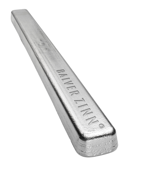 Tin bar SN96Ce - SnAg3,8; 325 x 28 x 15 mm