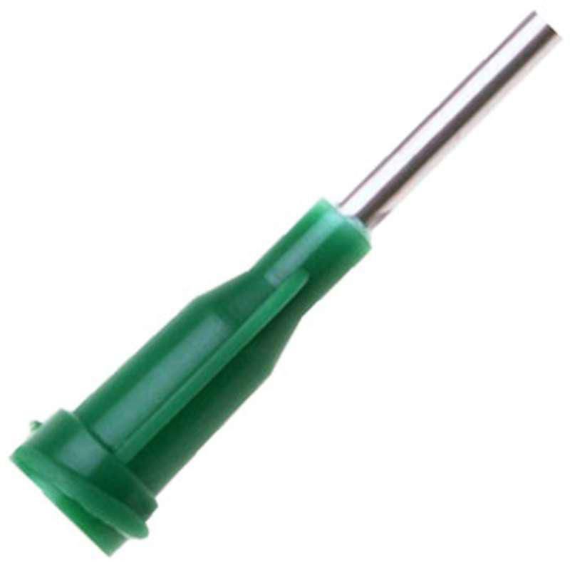 Dispensing needle 14GA 1 1.70mm dark green 50 pcs. per pk.