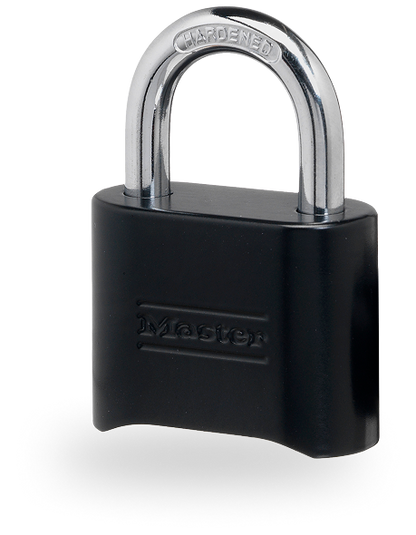 MasterLock Zenex Padlock COMPOSITE RED Key different/key containing - 38x38mm shackle Ø6mm