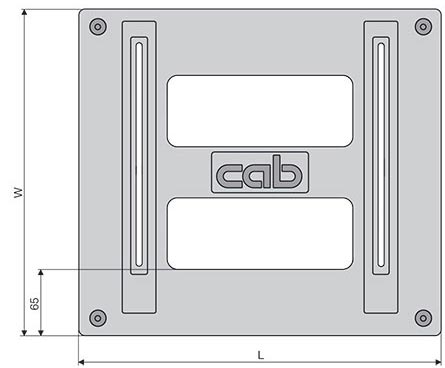 PCB magasin 801.1, v. gear sam Ydre dim. LxWxH 355x320x563 mm