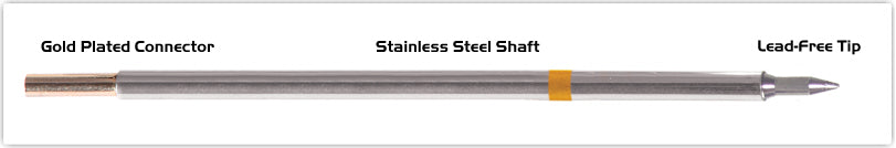 Loddespids Chisel 30° 0,8mm til TMT-9000S; Microfine