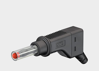 Stackable plug XZGL-425 blue 600V CATII 32A screw mount.