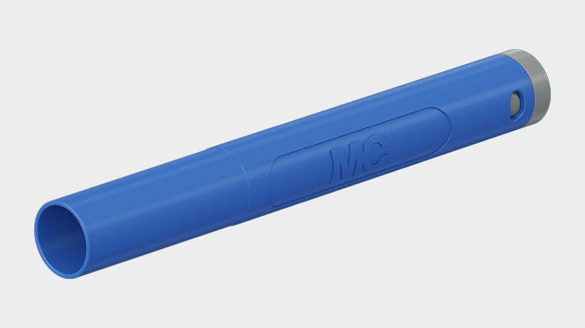 Han-stik Ø4mm SAL-4N-39-TW sort CATII 1000V/CATIII 600V 32A f/lodning max.2.5mm² Ø3,9mm