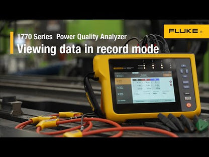 Fluke 1775 Power Quality Analysator 3-faset m/4 FLEX1500A strømprober