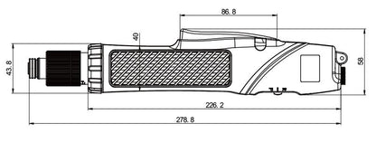 Screwdriver DC40V ESD 0.98-2.94 Nm ex. SKP-40B-HL-6P