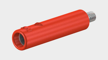 Adapter B4E-M4-I blå m/M4 gevind CAT II 1000V 32A