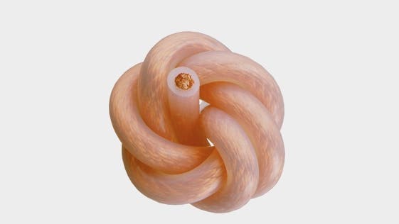 Silicone ledning 10mm rød SILI-S 75A/1500V