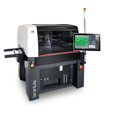 Essemtec Tarantula high-speed SMT jet dispenser for avanceret produktion