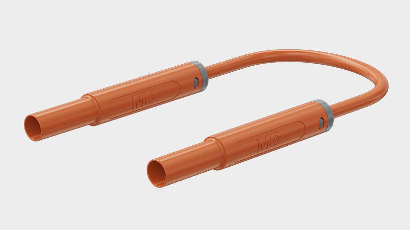 Prøveledning PVC SAK4N-S25 Ø4mm Grå 50cm 1000V CATIV 32A