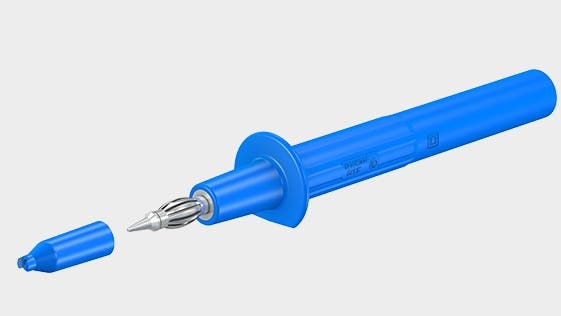 Test pin 4mm PP115/4 red 1000V - CAT II - 32A